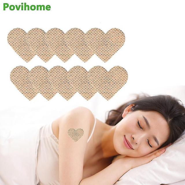 Ylhzg 12/20/25pcs Insomnia Care Patch Help Sleep Relieve Stress Anxiety Body Massage Plaster Brain Relax Soothe Mood Herbal Stickers 12pcs on Productcaster.