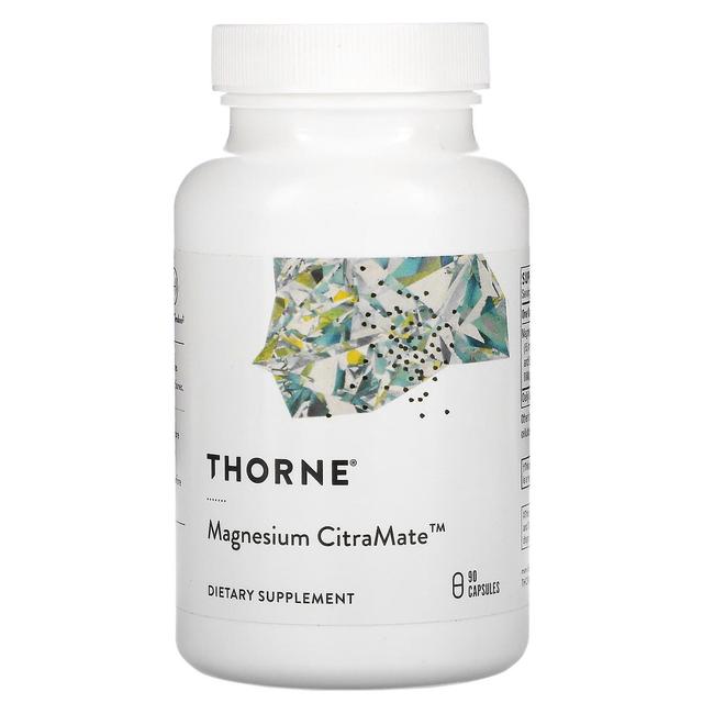 Thorne Research, Magnesium CitraMate, 90 Capsules on Productcaster.