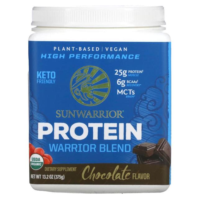 Sunwarrior, Warrior Blend Protein, Choklad, 13.2 oz (375 g) on Productcaster.