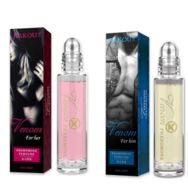 Zhouxixi 2pcs feromônio sexual parceiro íntimo perfume spray fragrância para homens e mulheres 10ml estimulante on Productcaster.