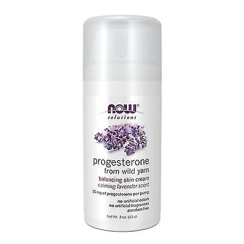 Now Foods Natural Progesterone Balancing Skin Cream With Lavender, 3 Oz (pack Of 1) on Productcaster.