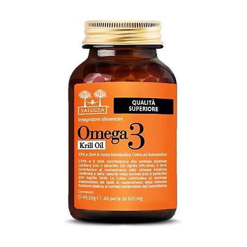 Salugea Omega 3 krill oil 60 softgels on Productcaster.