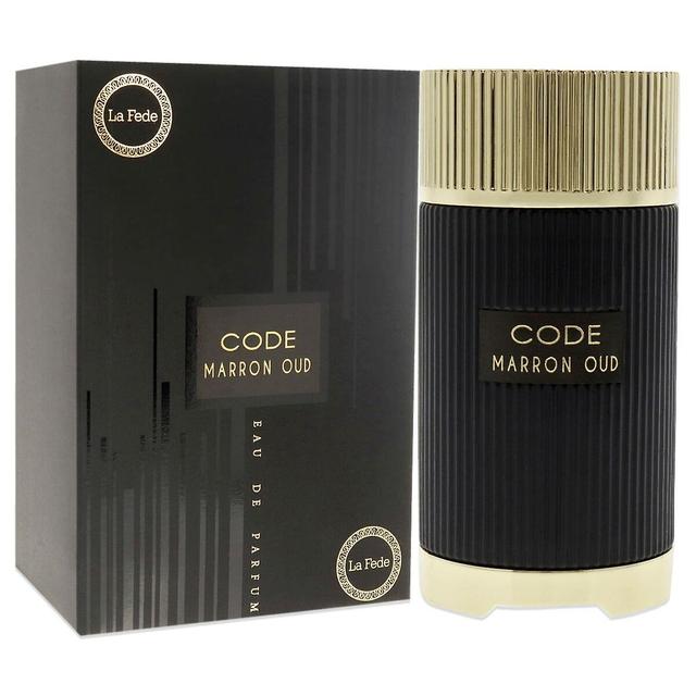 Unisex Perfume La Fede EDP Code Marron Oud 100 ml on Productcaster.