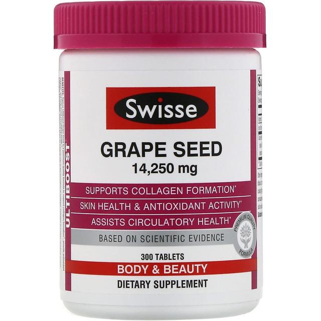 Swisse, Ultiboost, Grape Seed, 14,250 mg, 300 Tablets on Productcaster.