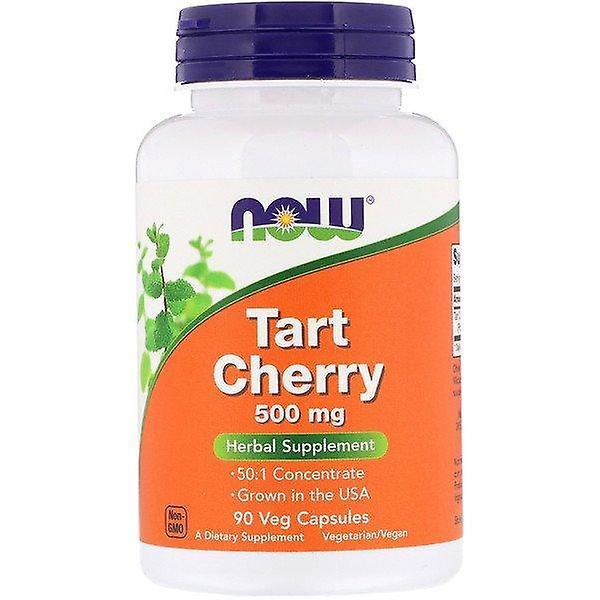 NOW Foods Nu Voedingsmiddelen, Tart Cherry, 500 mg, 90 Veg Capsules on Productcaster.