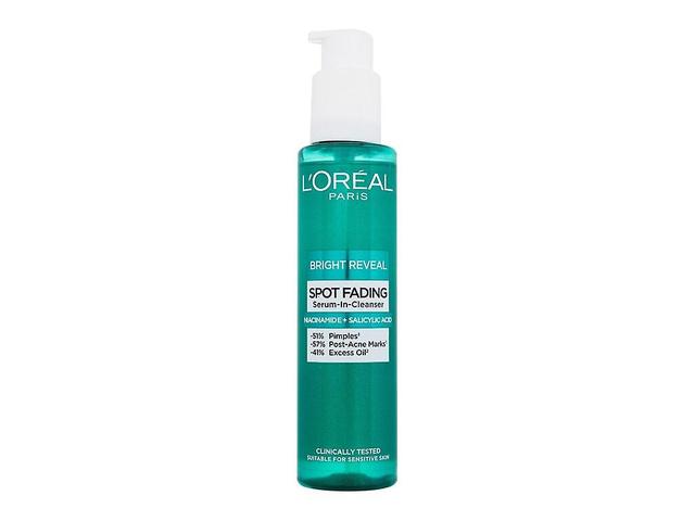 L'Oréal Paris - Bright Reveal Spot Fading Serum-In-Cleanser - Dla kobiet, 150 ml on Productcaster.