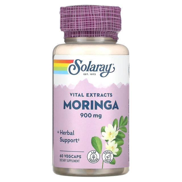 Solaray, Moringa, 450 mg, 60 Vegcaps on Productcaster.