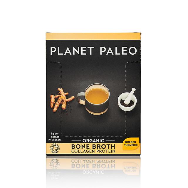 Planet paleo organisk knogle bouillon kollagen protein gylden gurkemeje enkelt pose on Productcaster.