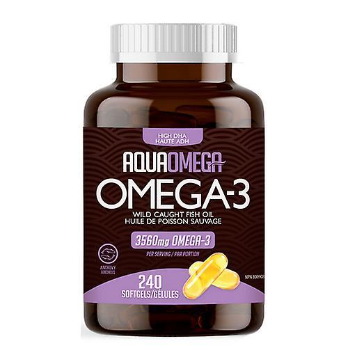 AquaOmega AquaOmega 1:5 High DHA, 240 Softgels on Productcaster.