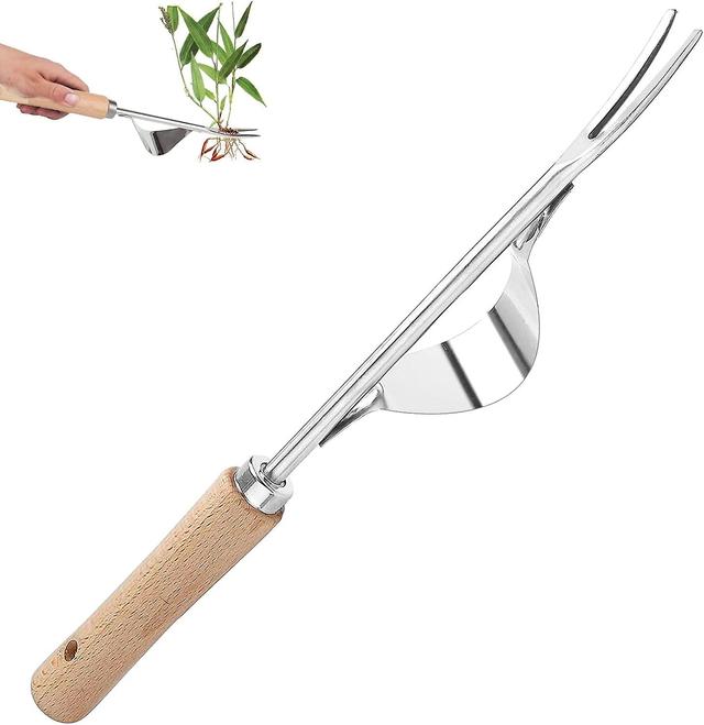 Manual Weeder Tool Stainless Steel Weeding Gouge Dandelion Puller Weed Extractor for Thistle Root Ga on Productcaster.