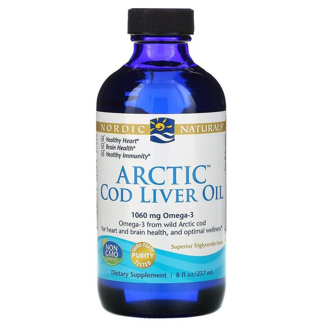 Nordic Naturals, Arctic Cod Liver Oil, 8 fl oz (237 ml) on Productcaster.