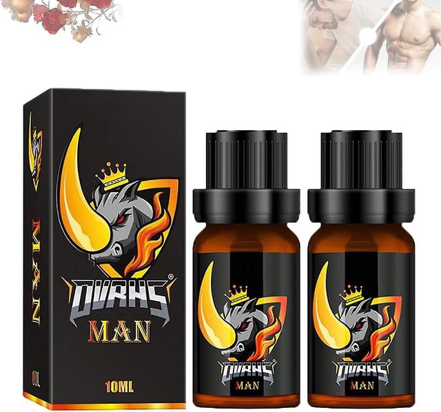 Snxijv Men Essential Oil, 10ml Enlarge Essential Oil For Men, Energy Massage Essential Oil For Men, Boost Strength For Men High Quality 2pcs on Productcaster.