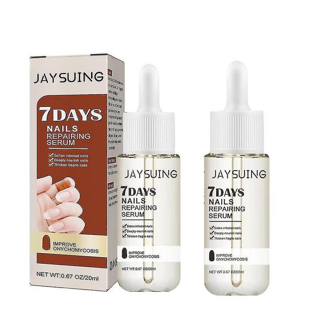 2pcs 7 Days Nail Growth And Strengthening Serum, Nail Growth And Strength Serum New_HQ on Productcaster.