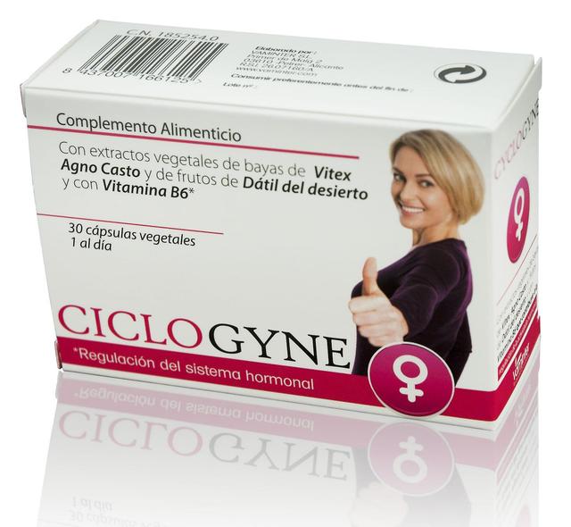 Regulácia hormonálneho systému Vaminter Ciclogyne 30 kapsúl on Productcaster.