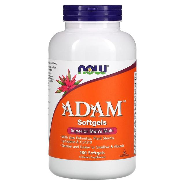 NOW Foods, ADAM, Superior Men's Multi, 180 Softgels on Productcaster.