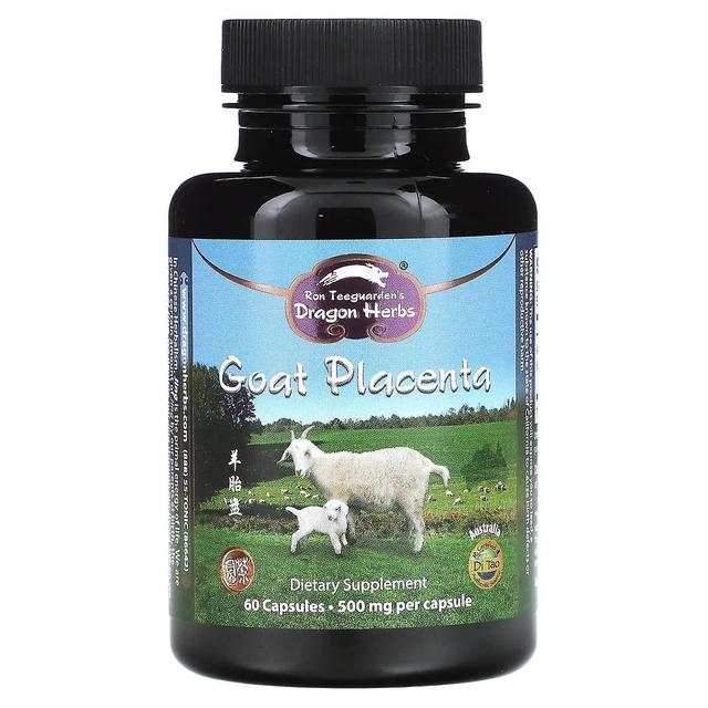 Dragon Herbs ( Ron Teeguarden ), Goat Placenta, 250 mg, 60 Capsules on Productcaster.