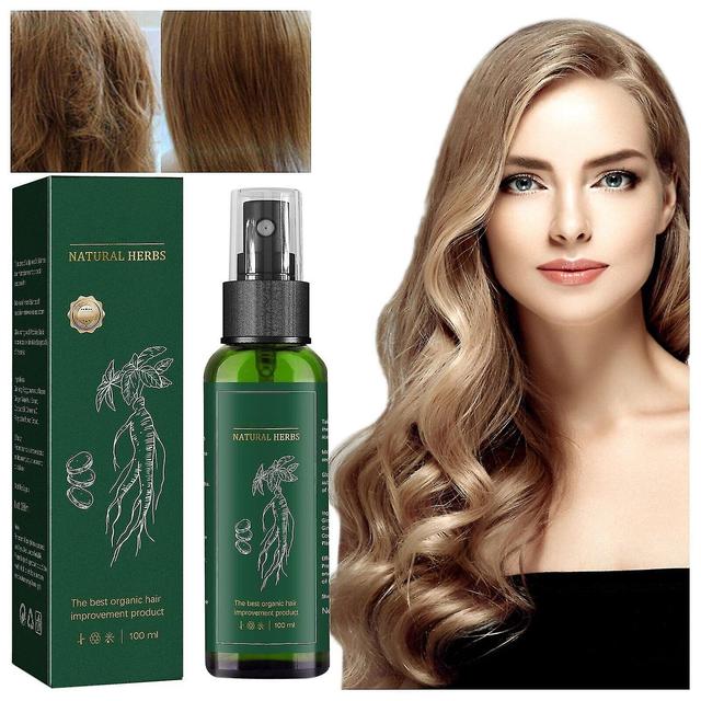 1/3/5pcs Re Fine Red Ginseng Hairre- Generation Spray, Ginseng Hair Regrowth Serum 3PCS on Productcaster.