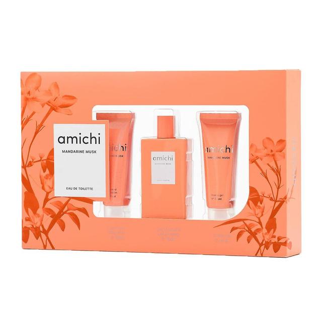 Set de perfumes de mujer Amichi Mandarine Musk 3 piezas on Productcaster.