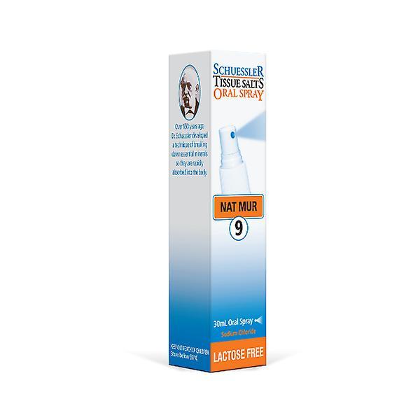 Schuessler Tissue Salts Nat mur 30ml spray | no. 9 - fluid balance on Productcaster.