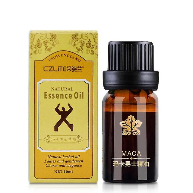 Caizilan Maca Mænds voksen kropspleje Vedligeholdelse Massage Æterisk olie Voksen forsyninger 10ml on Productcaster.