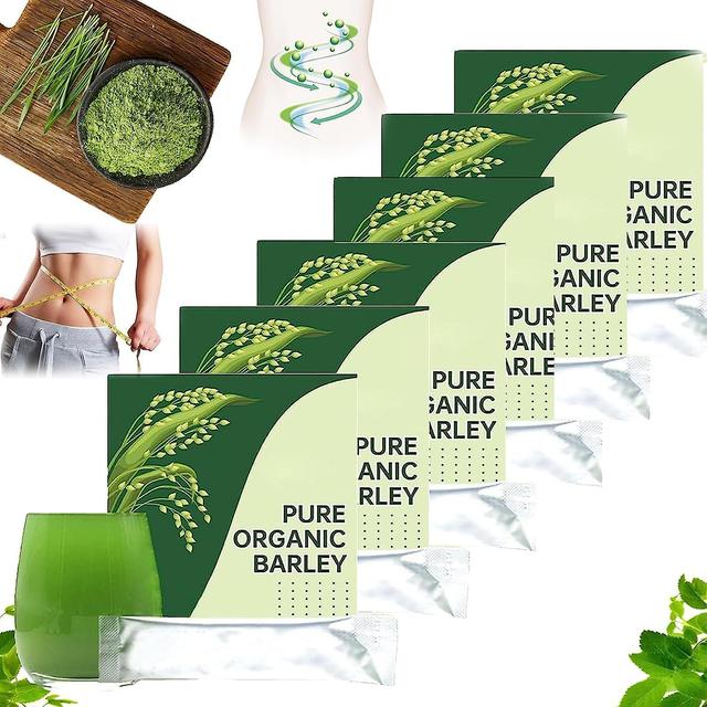 Barley Grass Powder 100% Pure & Organic, Organic Barley Grass Juice Powder Body Detox Healthy Drink Green Superfood Improve Digestion 120pcs on Productcaster.