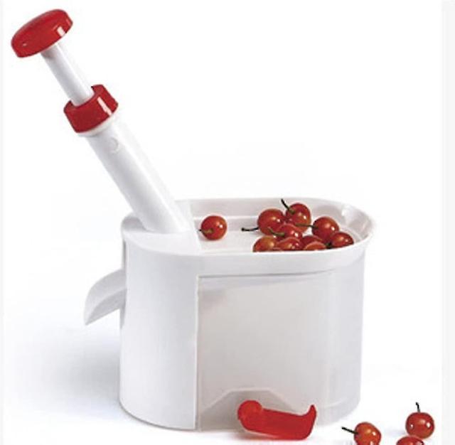 NAILAO Cherry And Fruit Pitter Kitchen Tool voor Cherry Grape Grain Olive Easy, snelle prik Cherry Pit Extractor on Productcaster.