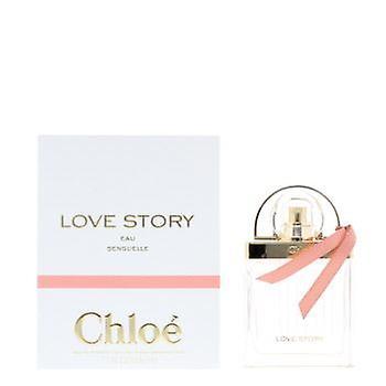 Chloe Love Story Eau Sensuelle Eau de Parfum 50ml White on Productcaster.