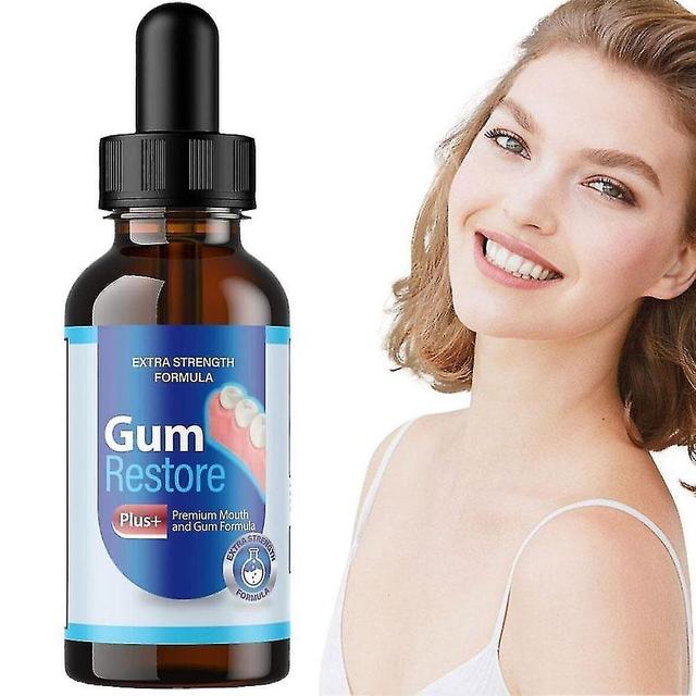 1-3X Gum Restore Plus - Oral Drops For Teeth, Bad Breath, Gums Repair 30ML Hk 1pc on Productcaster.