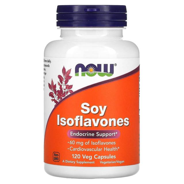 NOW Foods, Soy Isoflavones, 120 Veg Capsules on Productcaster.