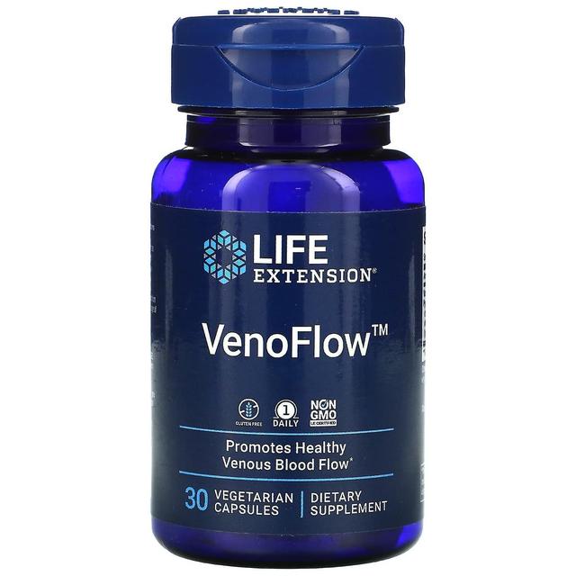 Life Extension, VenoFlow, 30 Vegetarian Capsules on Productcaster.