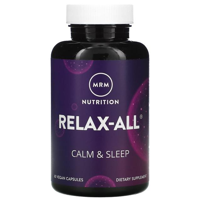 MRM Nutrition, Relax-All, Calm & Sleep, 60 cápsulas veganas on Productcaster.