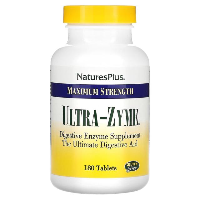 Nature's Plus NaturesPlus, Ultra-Enzym, Maximalstärke, 180 Tabletten on Productcaster.