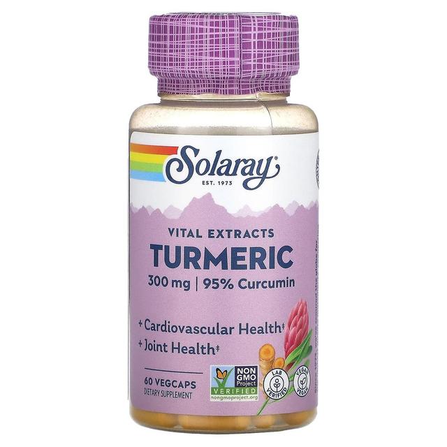 Solaray, Turmeric , 300 mg, 60 VegCaps on Productcaster.