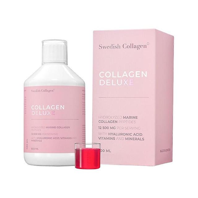 Swedish Collagen Deluxe 12,500mg Marine Collagen 500ml 20 Doses on Productcaster.