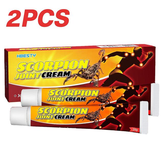 Besser Scorpion Cream Relaxing Meridians And Activating Collaterals Health Care Cream Tendon Sheath And Muscle Relaxing Massage Ointment 20g 2Pcs on Productcaster.