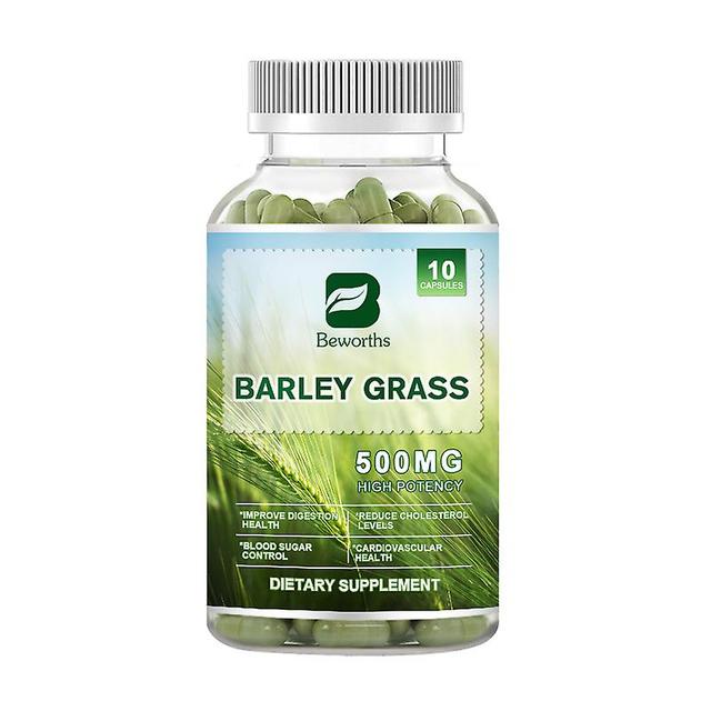 Visgaler Organic Barley Grass Pill Rich In Immune Vitamins,fiber,minerals,antioxidants,and Proteins,support The Immune System & Digestion 10pcs on Productcaster.