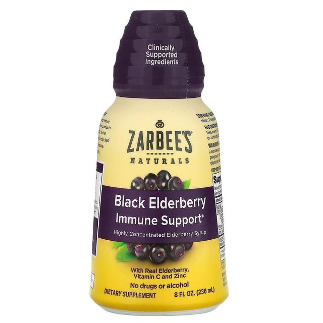 Zarbees Zarbee's, Black Elderberry Immune Support, 8 fl oz (236 ml) on Productcaster.