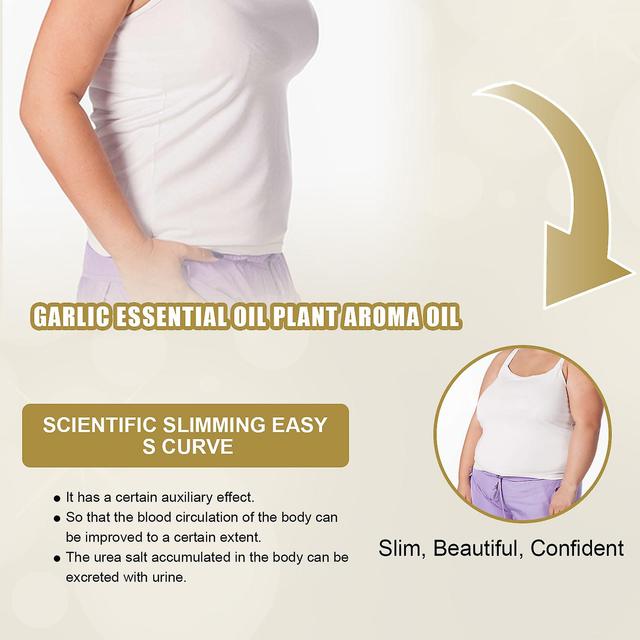 Flye Garlic Essential Oil For Lymphatic Drainage Massage Swelling Slimming Oil For Swelling Multicolor on Productcaster.