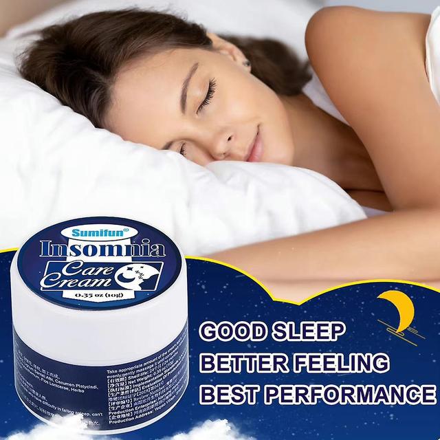 Insomnia Care Cream verbetert slaapkwaliteit slaapmiddel Rust Relax Kruidenzalf 10g 1Pc on Productcaster.