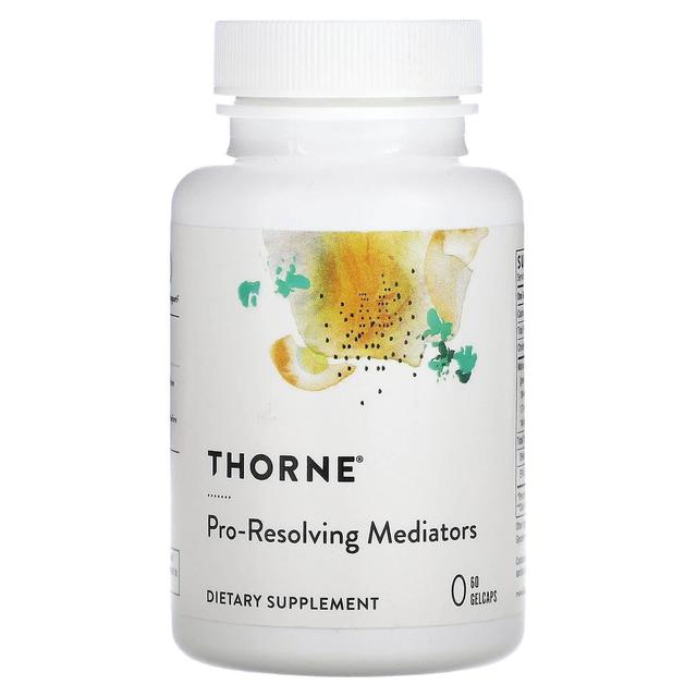 Thorne Research, Pro-Resolving Mediators, 60 Gelcaps on Productcaster.