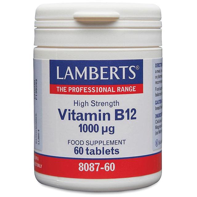 Lamberts vitamín B12 1000ug 60's on Productcaster.