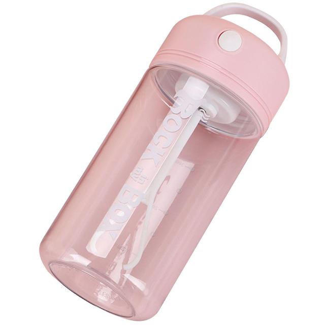 380ml Electric Protein Shaker Bottle Portable Mixer Cup Battery Powered Coffee Shaker Cups Supplement Mixer For Protein Shakes Gym Pre-workout Pink on Productcaster.