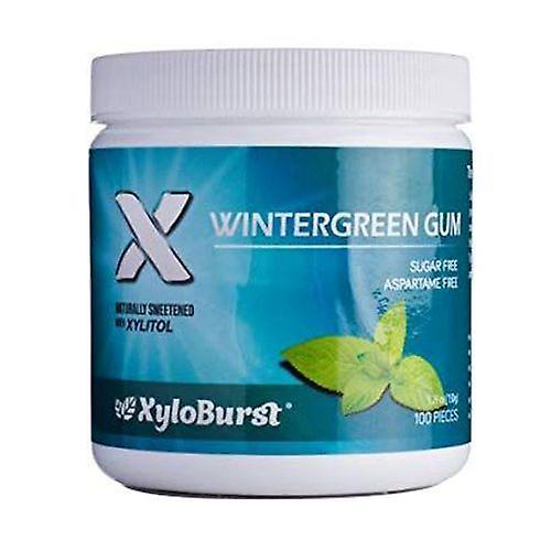 Xyloburst Wintergreen Xylitol Gum, 100 count (balenie po 1) on Productcaster.