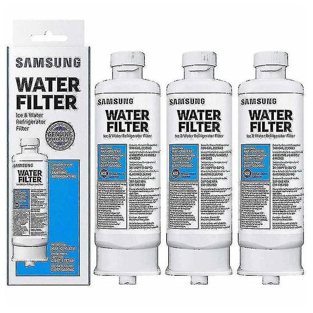 3-pack Kylskåp Vattenfilter För Samsung Da97-17376b Haf-qin Da97-08006c Kvalitet on Productcaster.