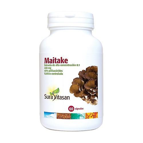 Sura Vitasan Maitake 60 vegetable capsules of 400mg on Productcaster.