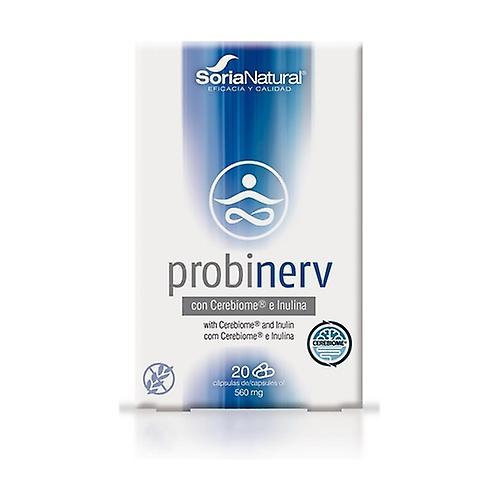 Soria Natural Probinerv 20 capsules of 560mg on Productcaster.