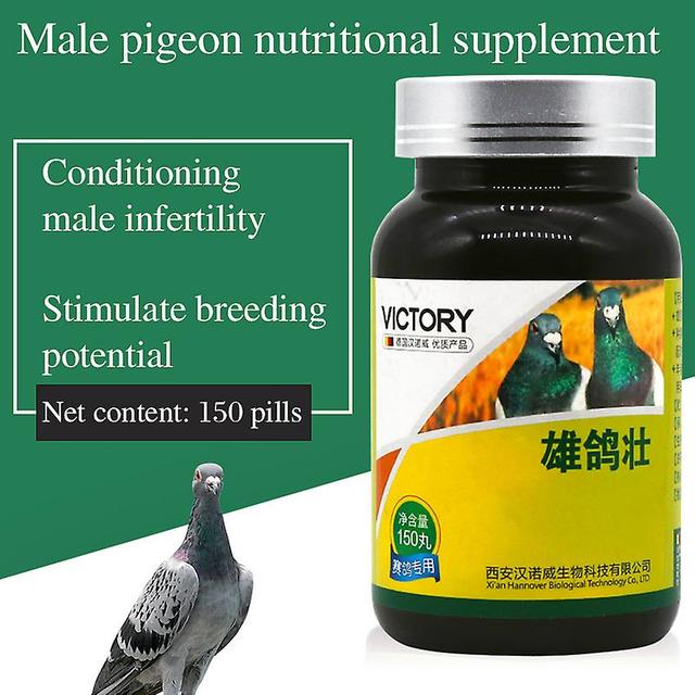 Rion Stimulate Breeding Potential Homing Pigeon Pairing Male Pigeon Health Care Products Male Pigeon Nutritional Supplement 150 Pills on Productcaster.