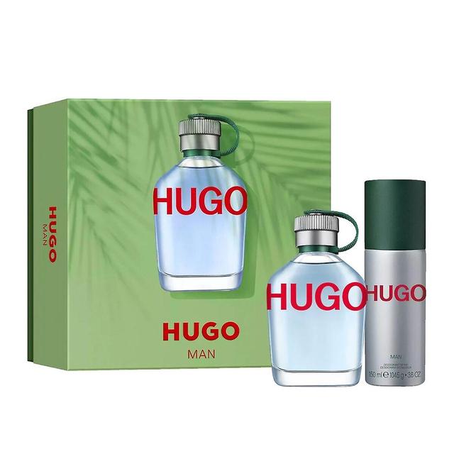 Men's Perfume Set Hugo Boss Hugo Man 2 Pieces on Productcaster.