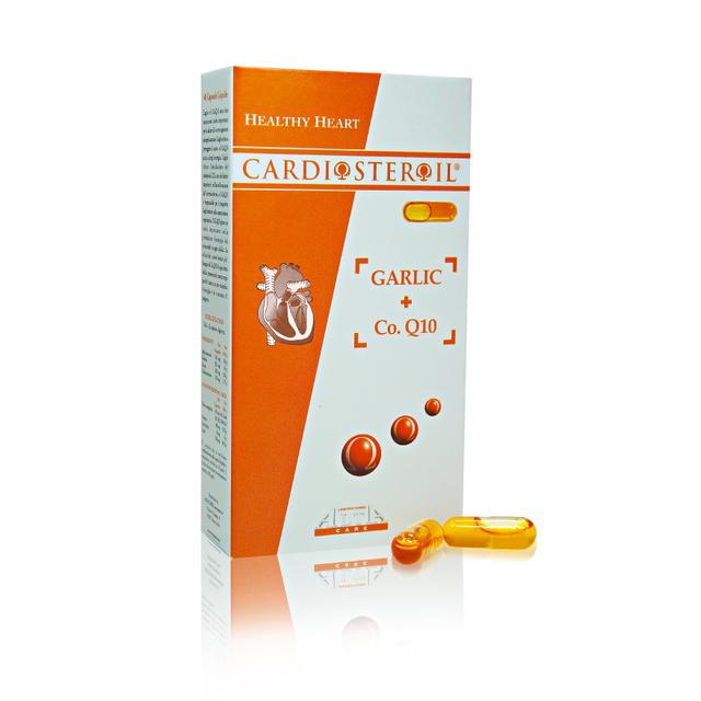 Cardiosteroil hvidløg & Co Q10 flydende kapsler 40capsules on Productcaster.