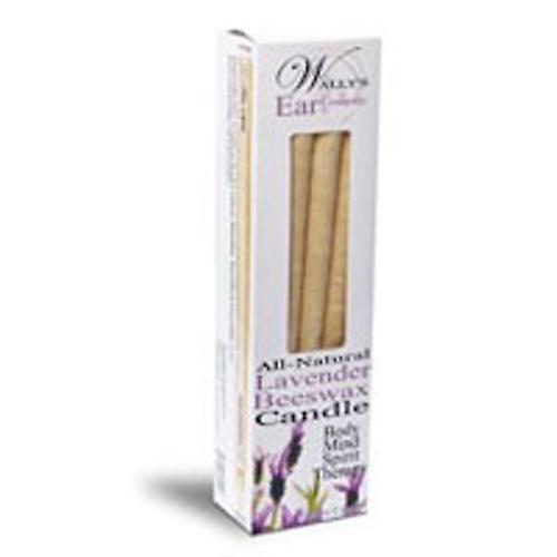 Wallys Natural Products All Natural Beeswax Candle, Lavender 4 pkt (Pack of 1) on Productcaster.